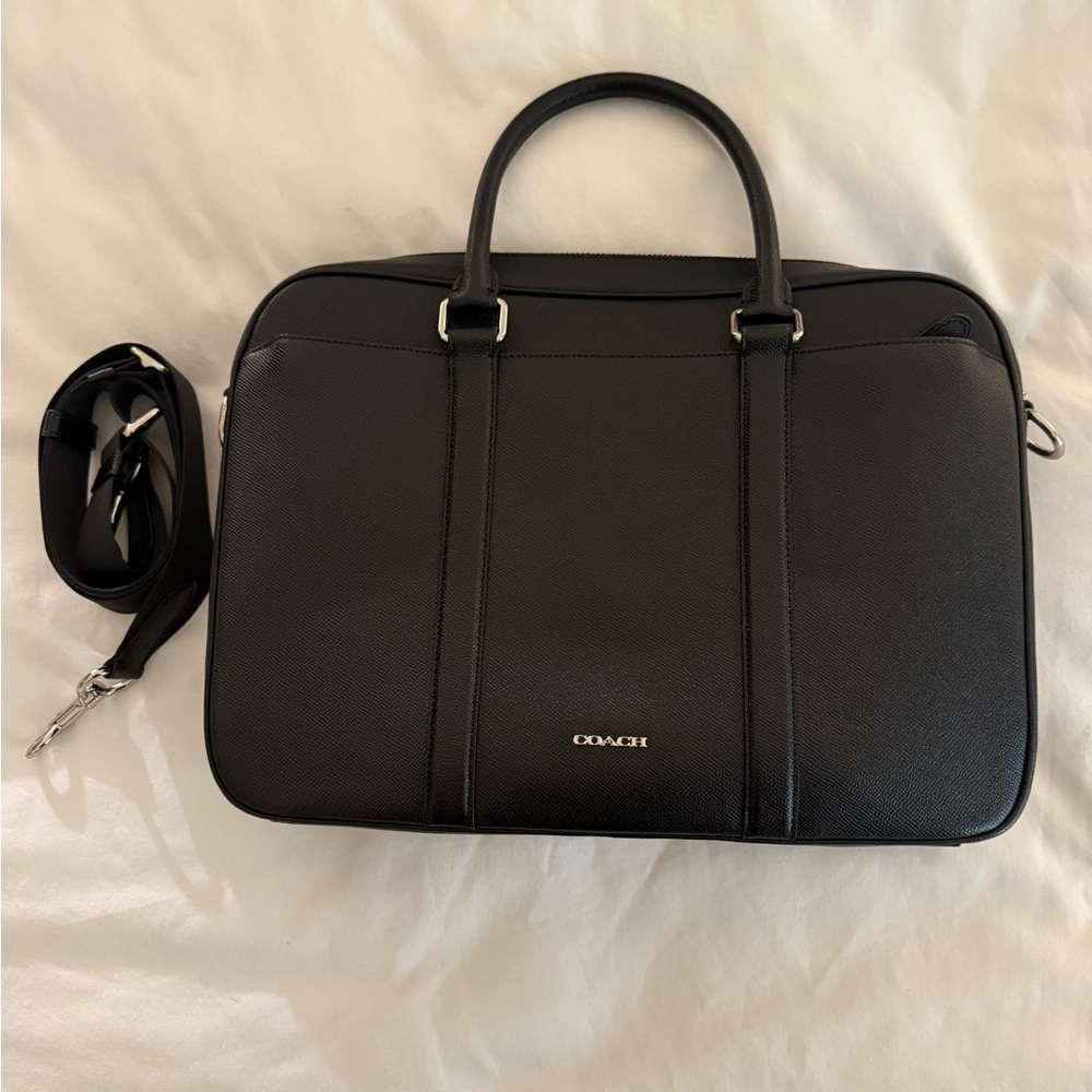 LIKE NEW Coach Briefcase - Picture 4 of 12